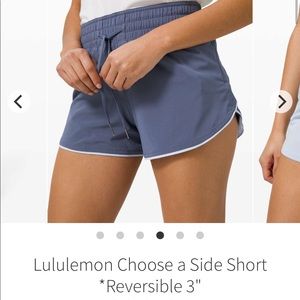Lululemon Choose A Side Shorts